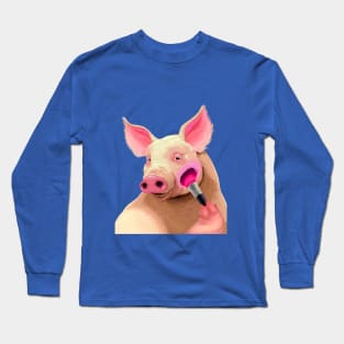 Pig Funny Long Sleeve T-Shirt